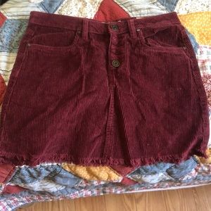 corduroy skirt